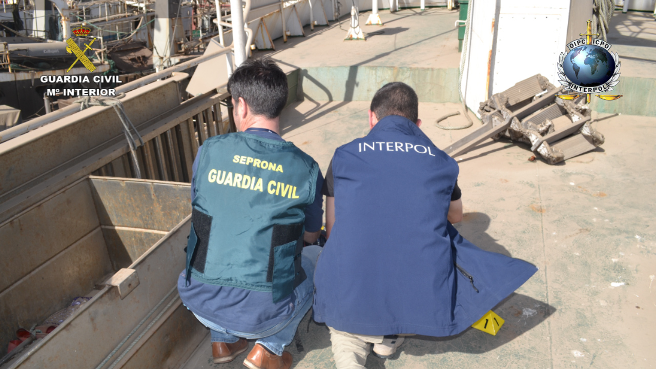 La Guardia Civil desarticula un importante grupo dedicado a la pesca ilegal en la Antártida