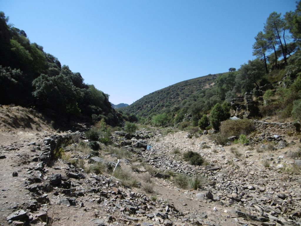 Reserva natural fluvial Río Barbaón en época de estiaje