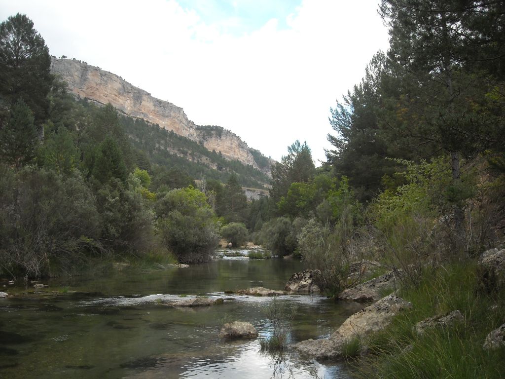 Imponente paisaje en el entorno de la reserva natural fluvial Río Tajo