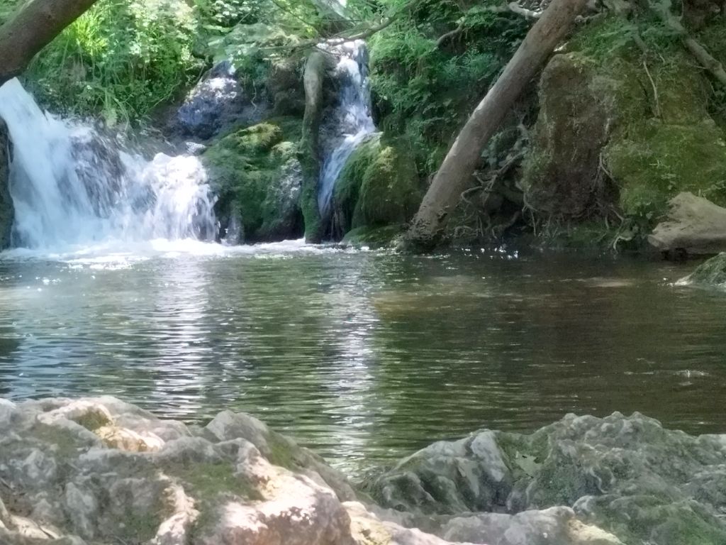 Detalle de las Cascadas del Huéznar.