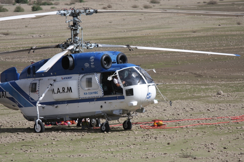 Helicoptero bombardero KAMOV