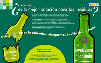 Panel 11- El reciclaje... ¿es la mejor solución para los residuos?. ¿Conoces las 3 R del reciclaje?, pues pasa y aprende.