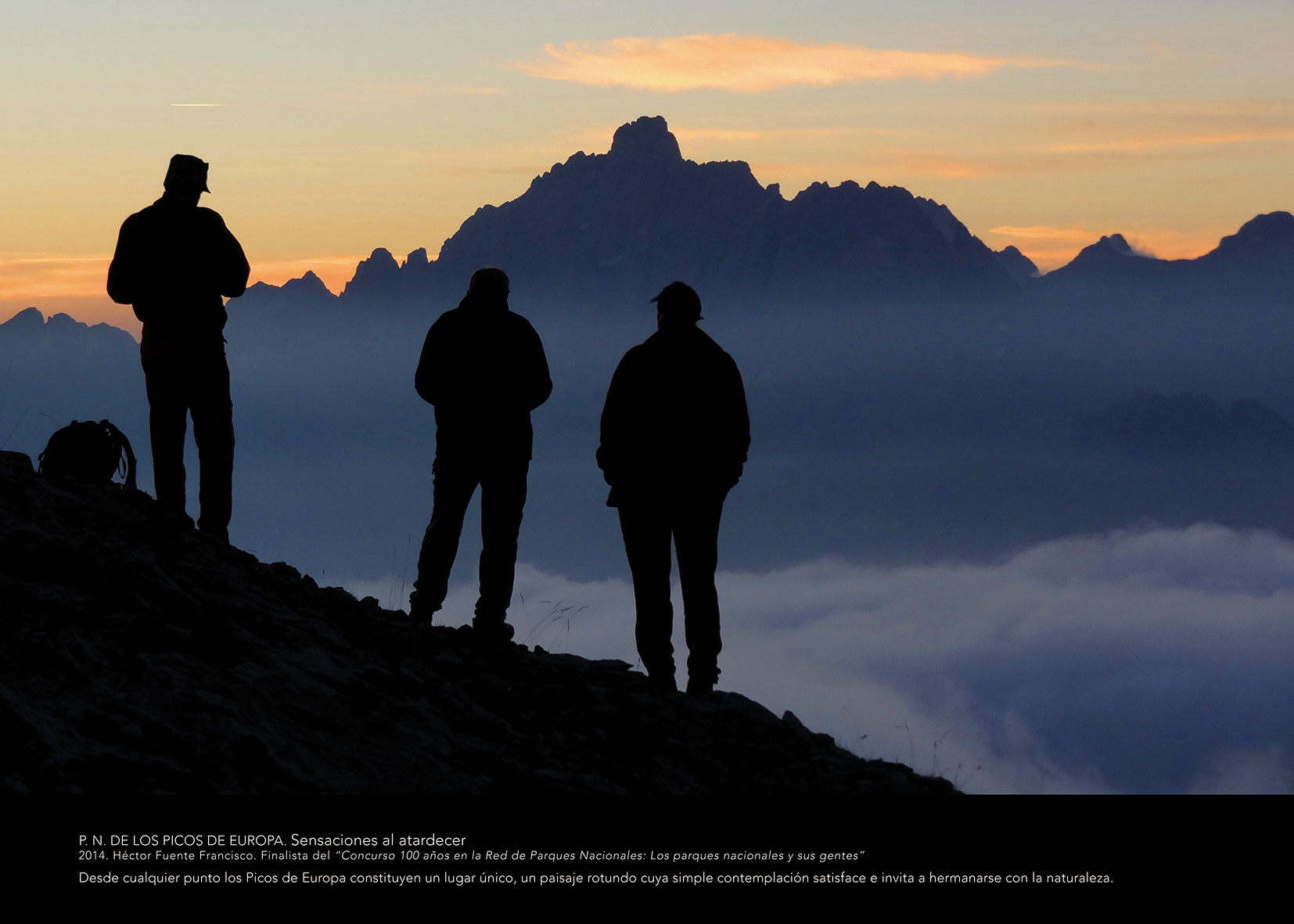 Panel Picos 11 - Sensaciones al atardecer