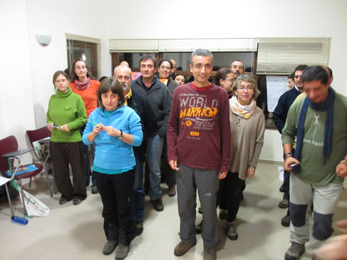 Los participantes durante una de las jornadas de trabajo