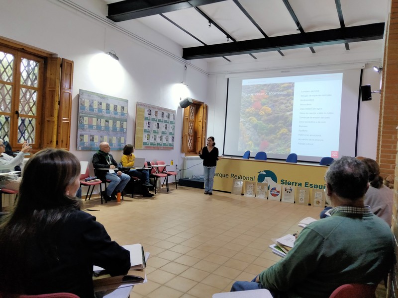 Presentación Biodiversidad y poesía de Huerto Alegre