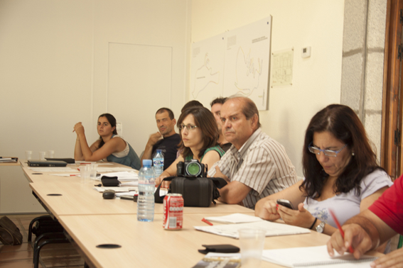 Sesión de trabajo en el Seminario de la Carta de Turismo Sostenible