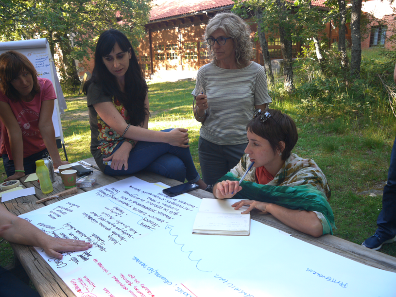 Reflexión en el Taller cómo deben comunicar los espacios protegidos la CETS