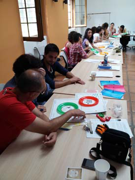 Dinámica en el taller de Huella de carbono