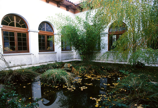 Patio de la charca