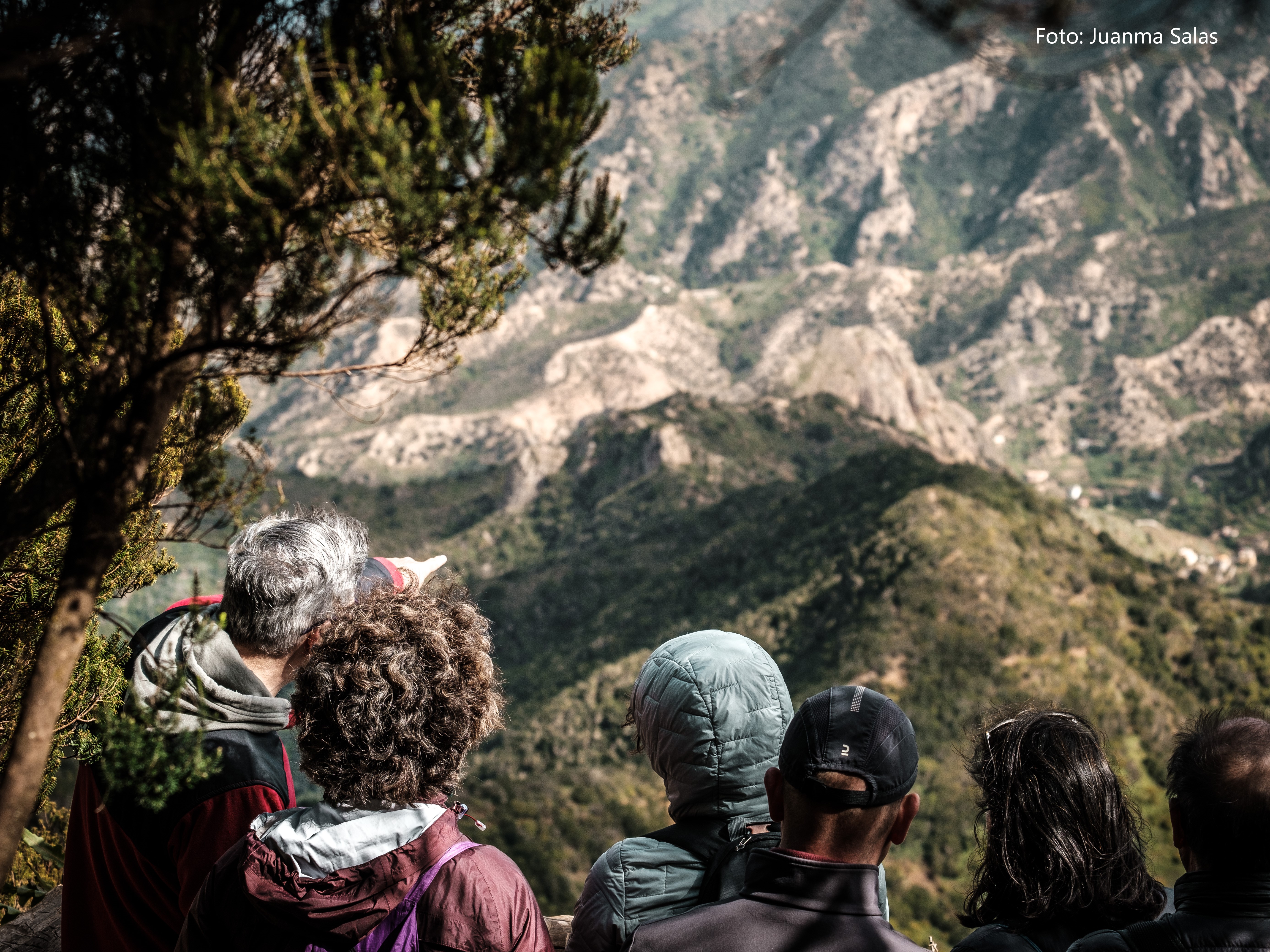 Mirador de Garajonay, en la Gomera.	Juanma Salas