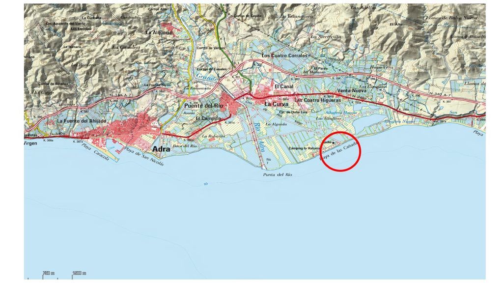 Plano de situación de las actuaciones