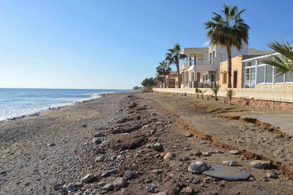 Playa de Pozo del Esparto (Antes de las obras)