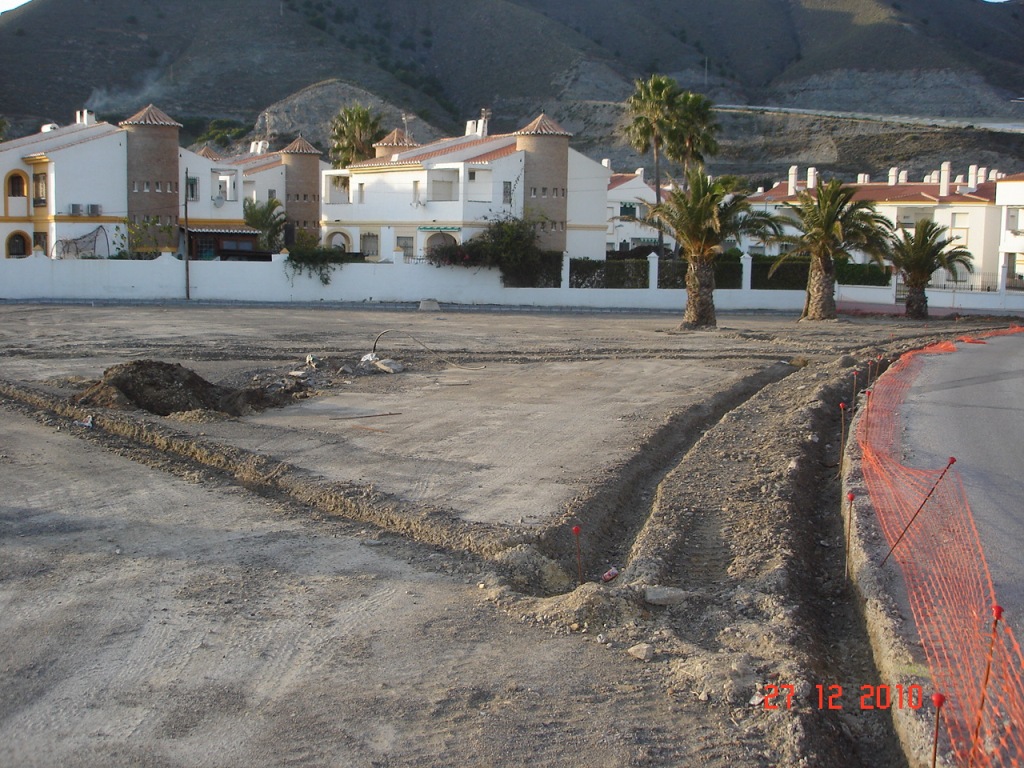 Adecuación de accesos a playa de Carchuna. Durante