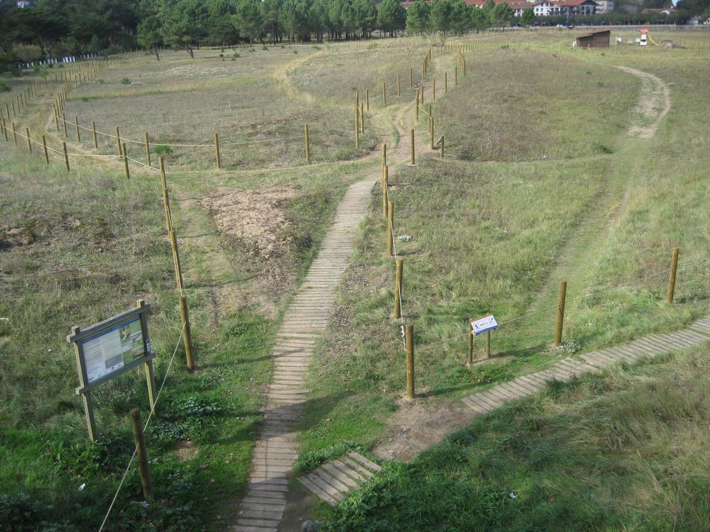 Plan PIMA Adapta – Proyecto de restauración de la duna de la playa de Santiago.(Itinerarios peatonales). Después