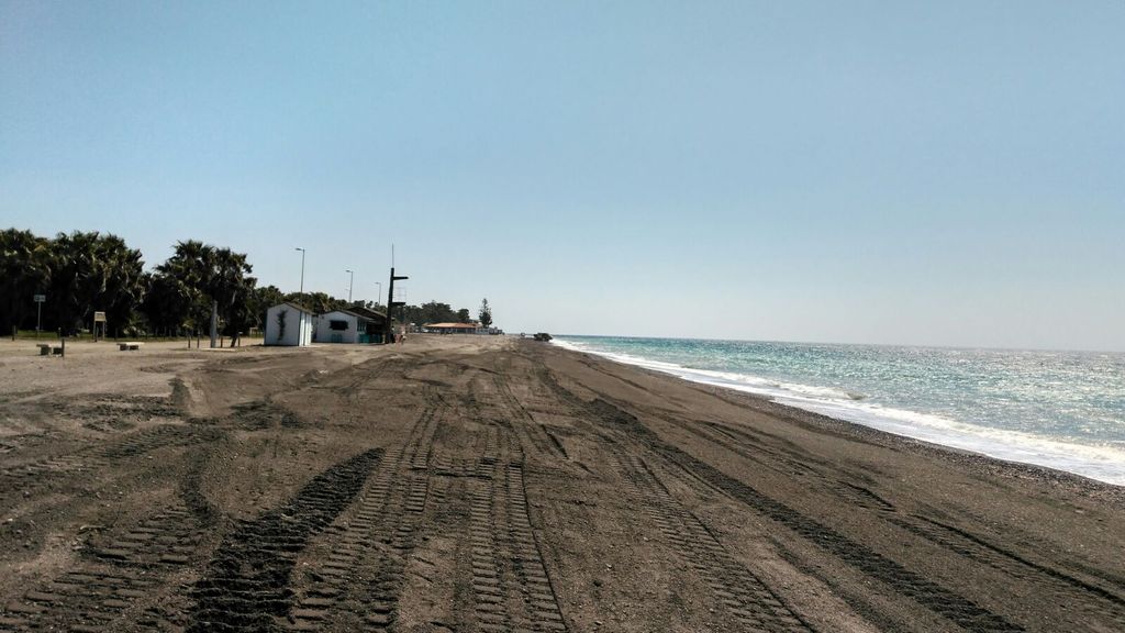 Después. Playa Granada