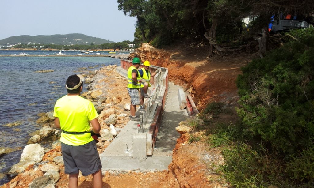 Durante las obras