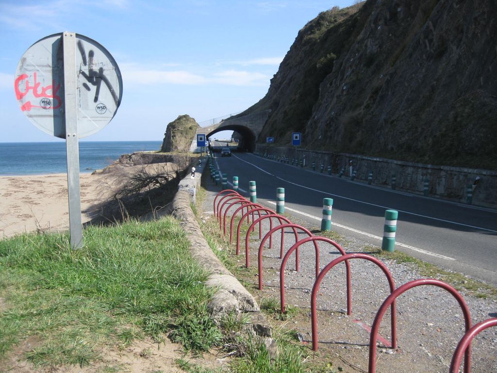 Recuperación ambiental de la playa de Santiago. Antes de las obras.