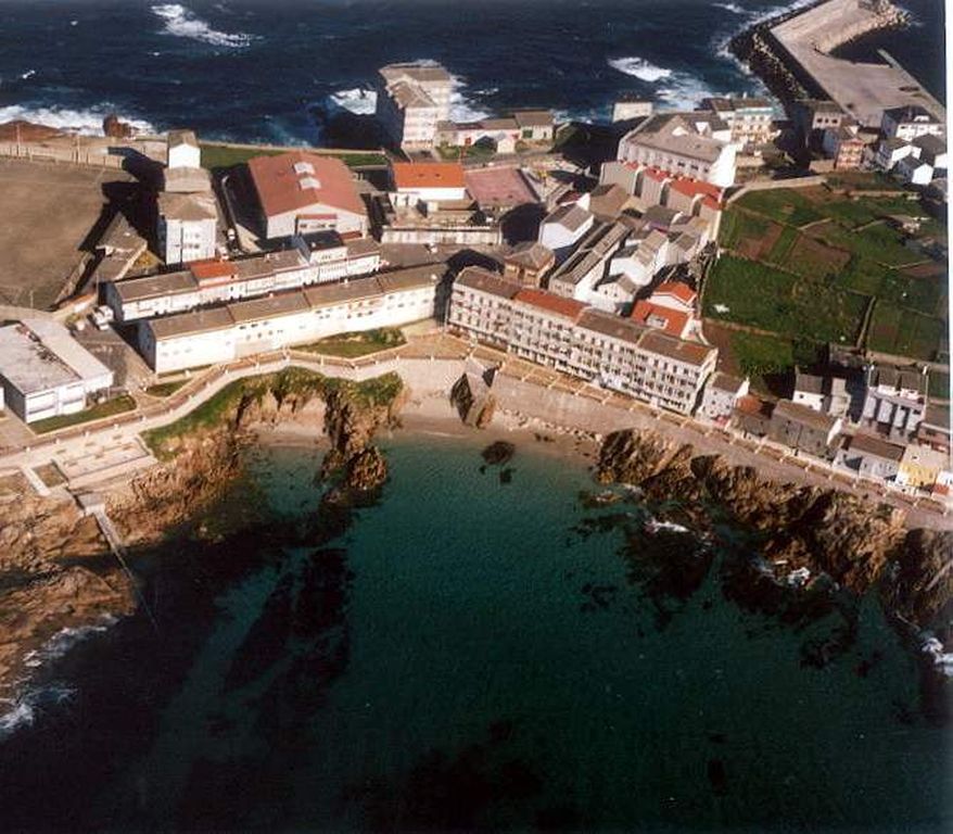 Paseo senda marítima Caión (A Laracha). Vista general 1ª fase paseo.
