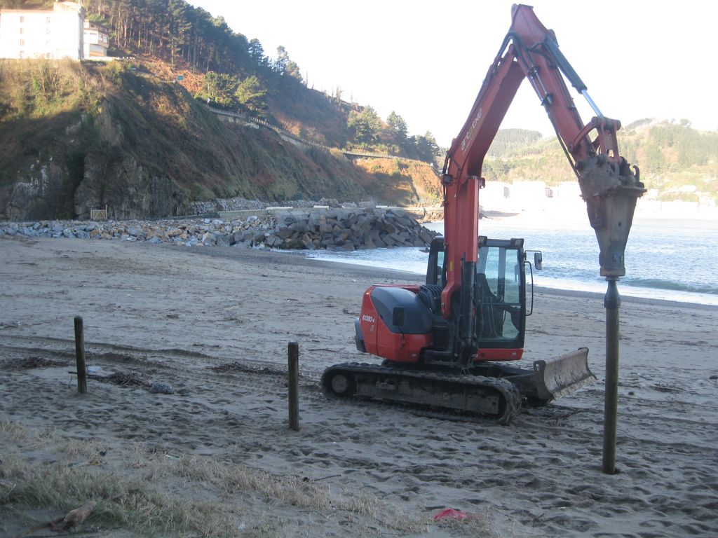 Durante las obras