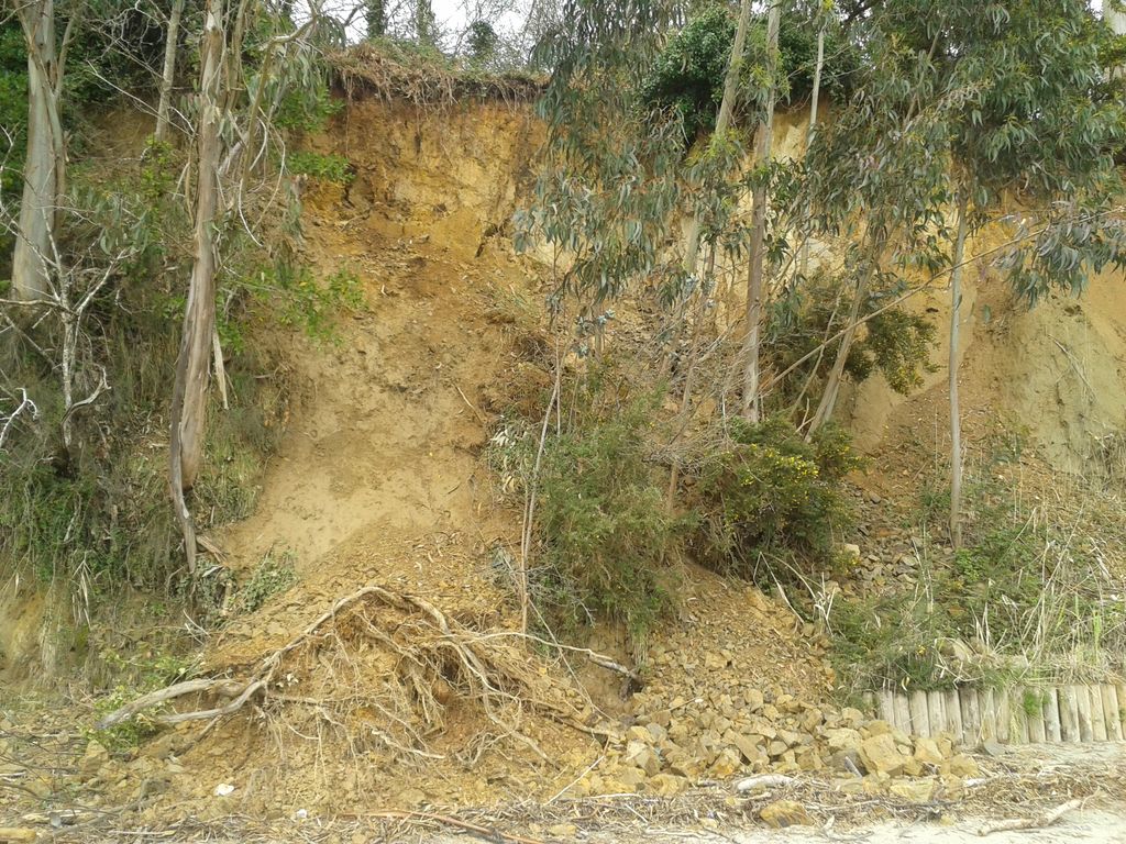 Río Sandeu. Antes de las obras