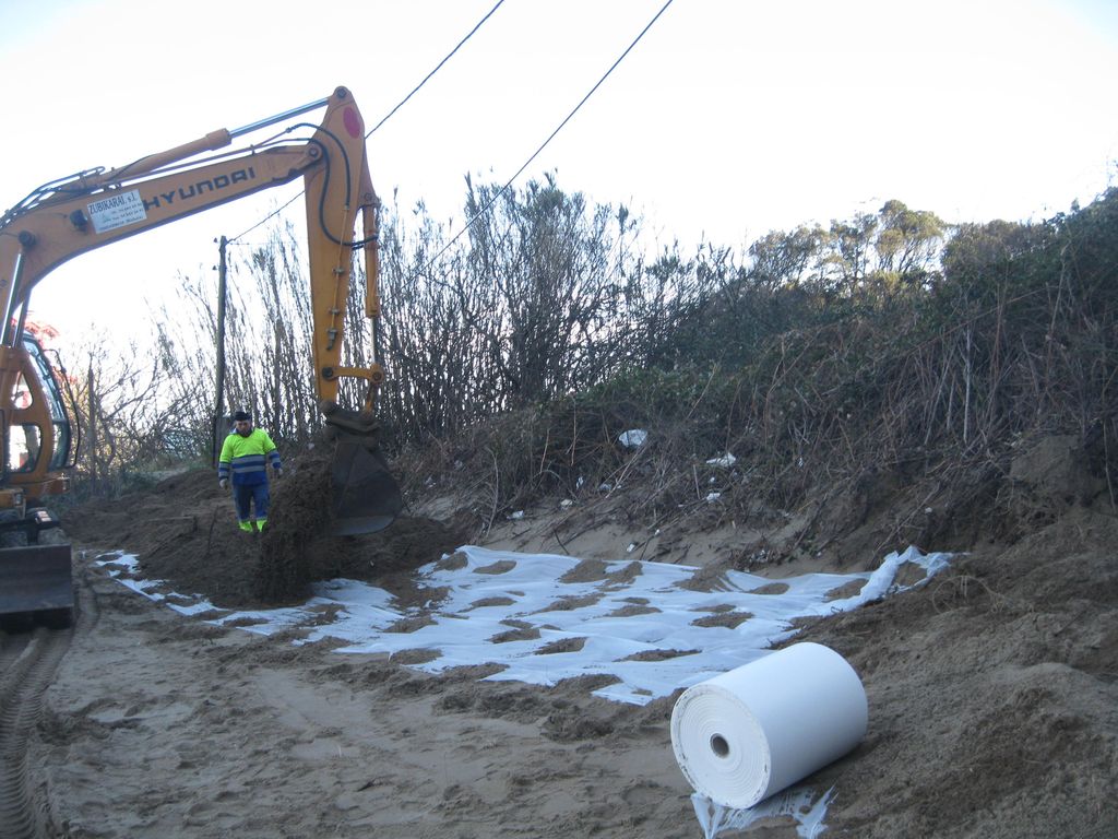 Durante las obras