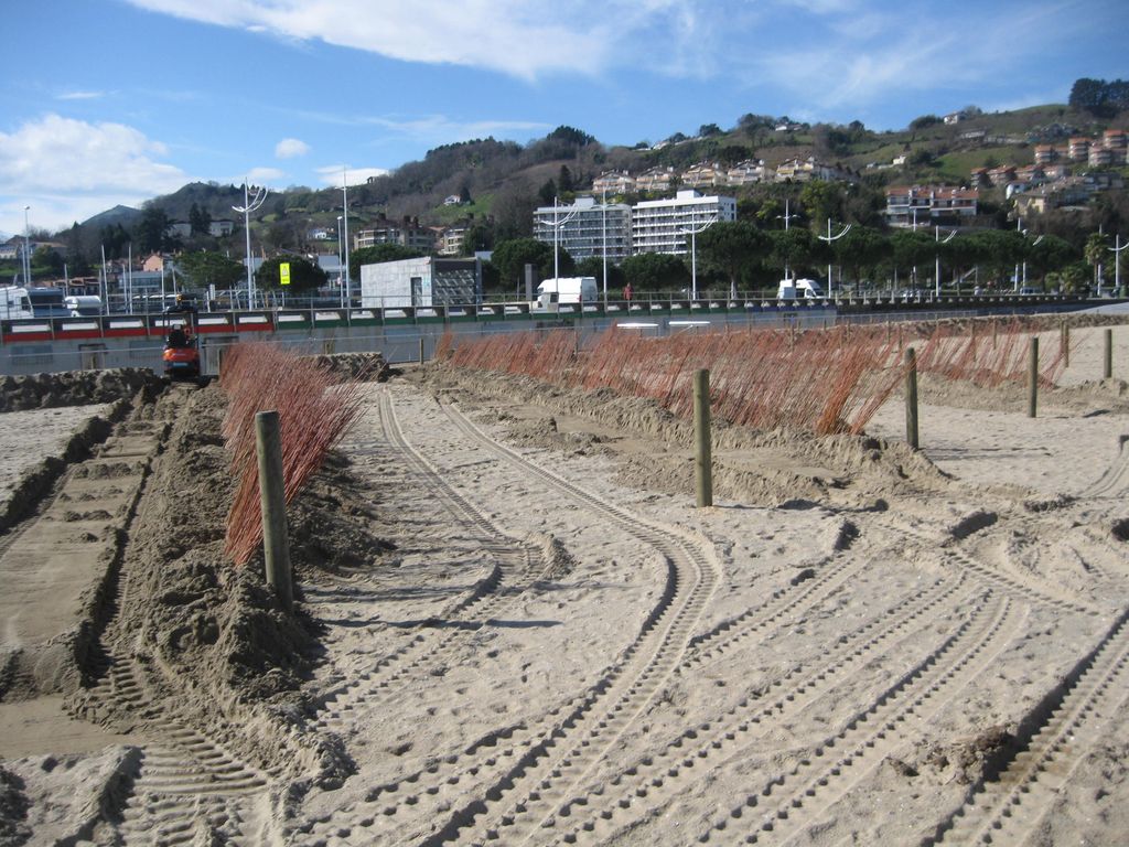 Durante las obras