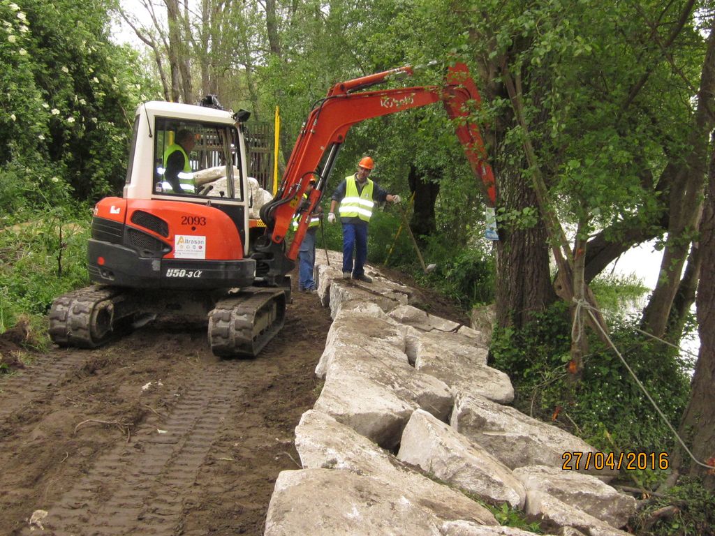 Durante las obras