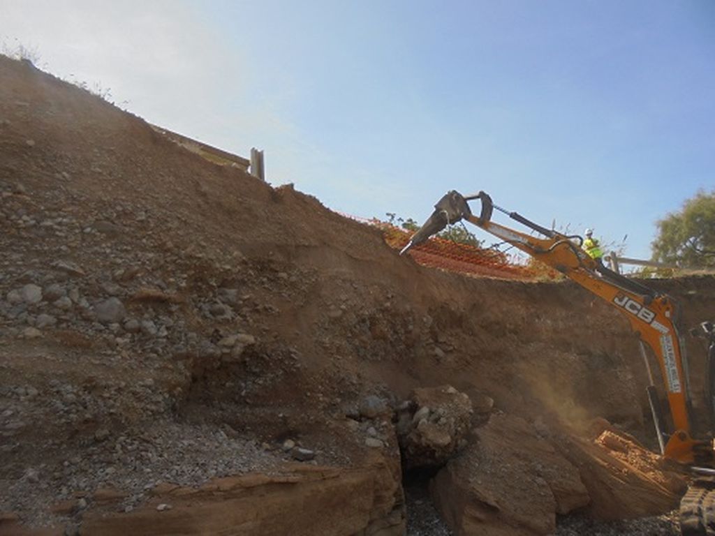 Cala Deia - (Durante las obras)