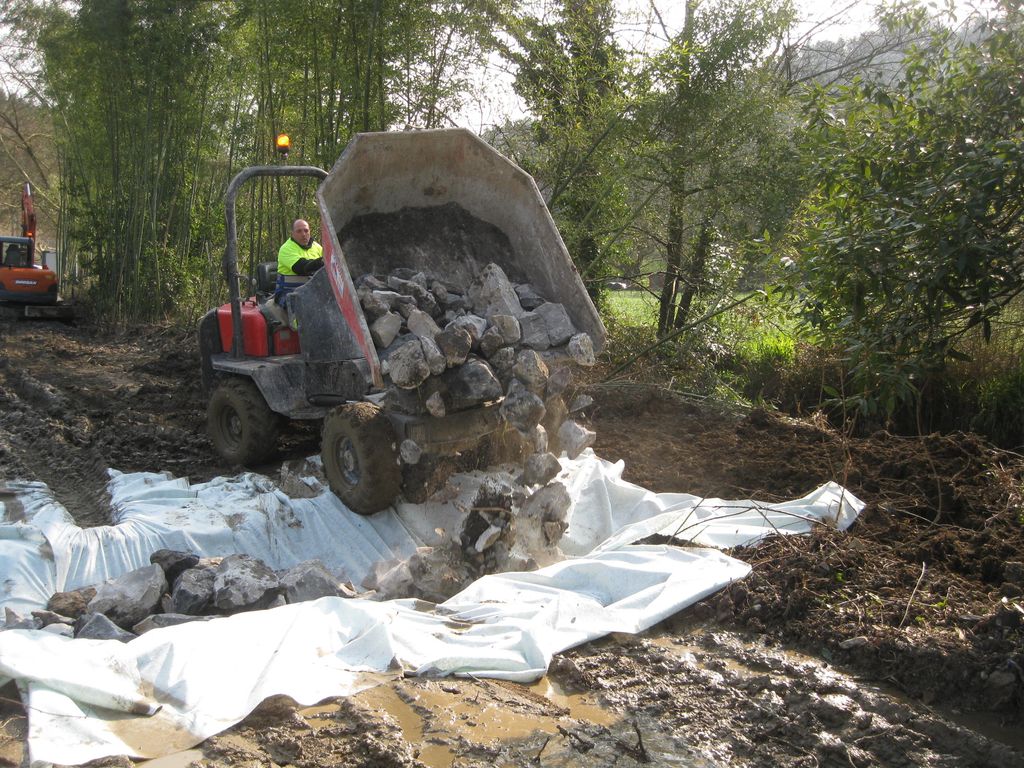 Durante las obras