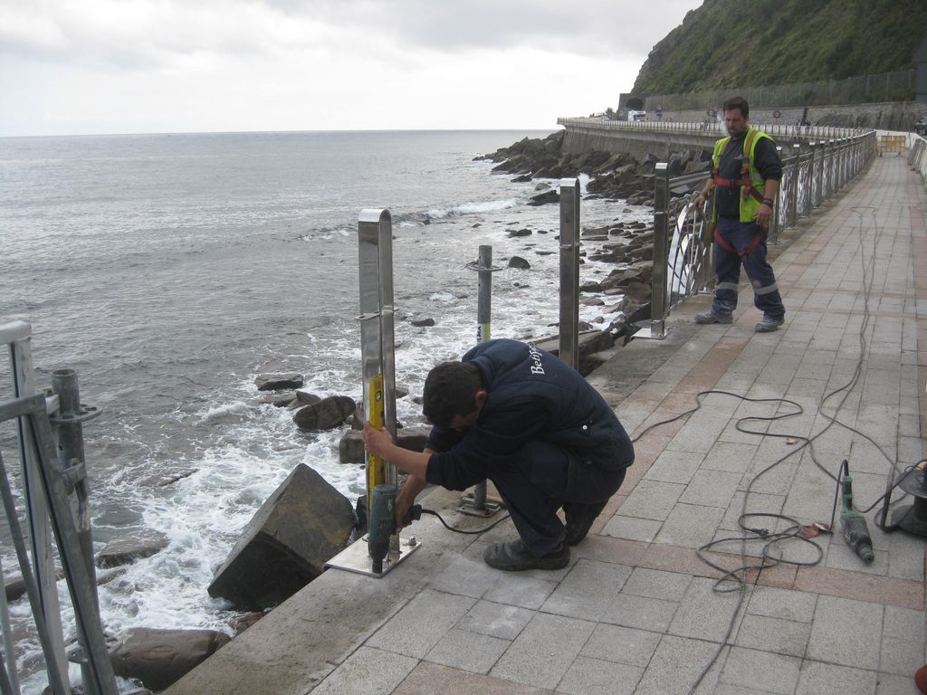 Durante las obras