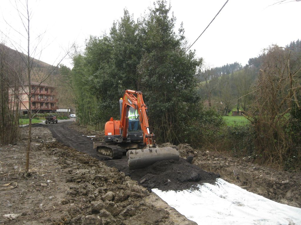 Durante las obras