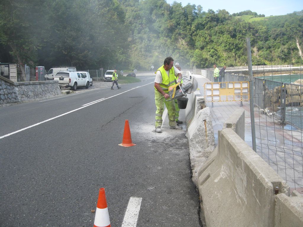 Durante las obras