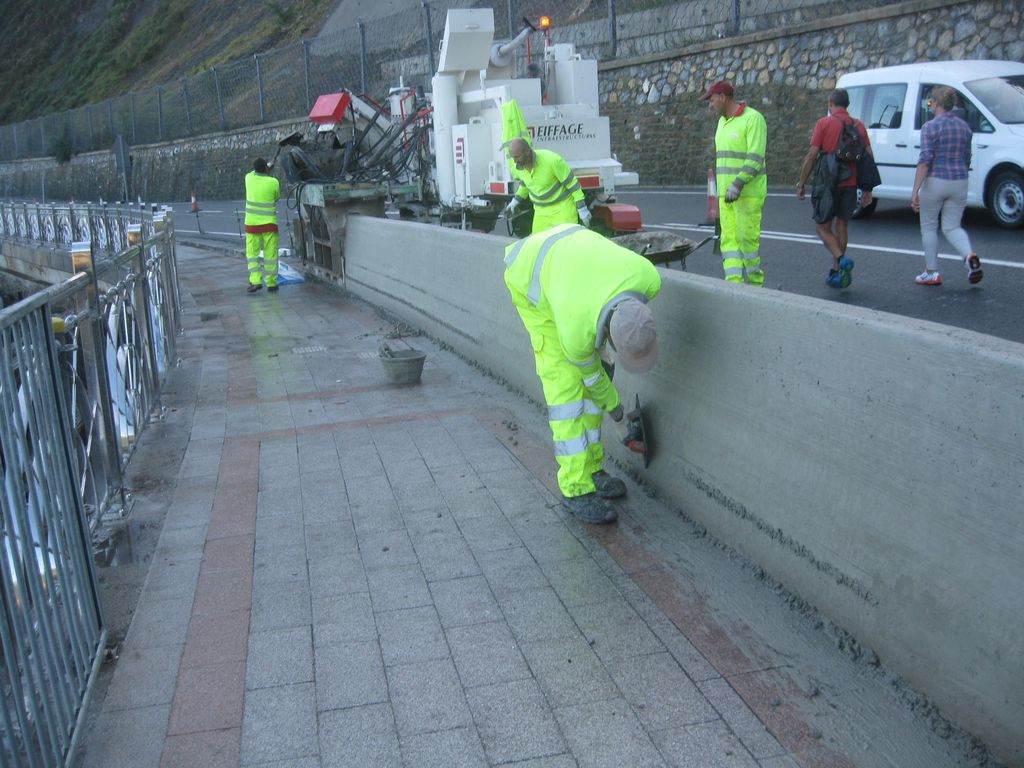 Durante las obras