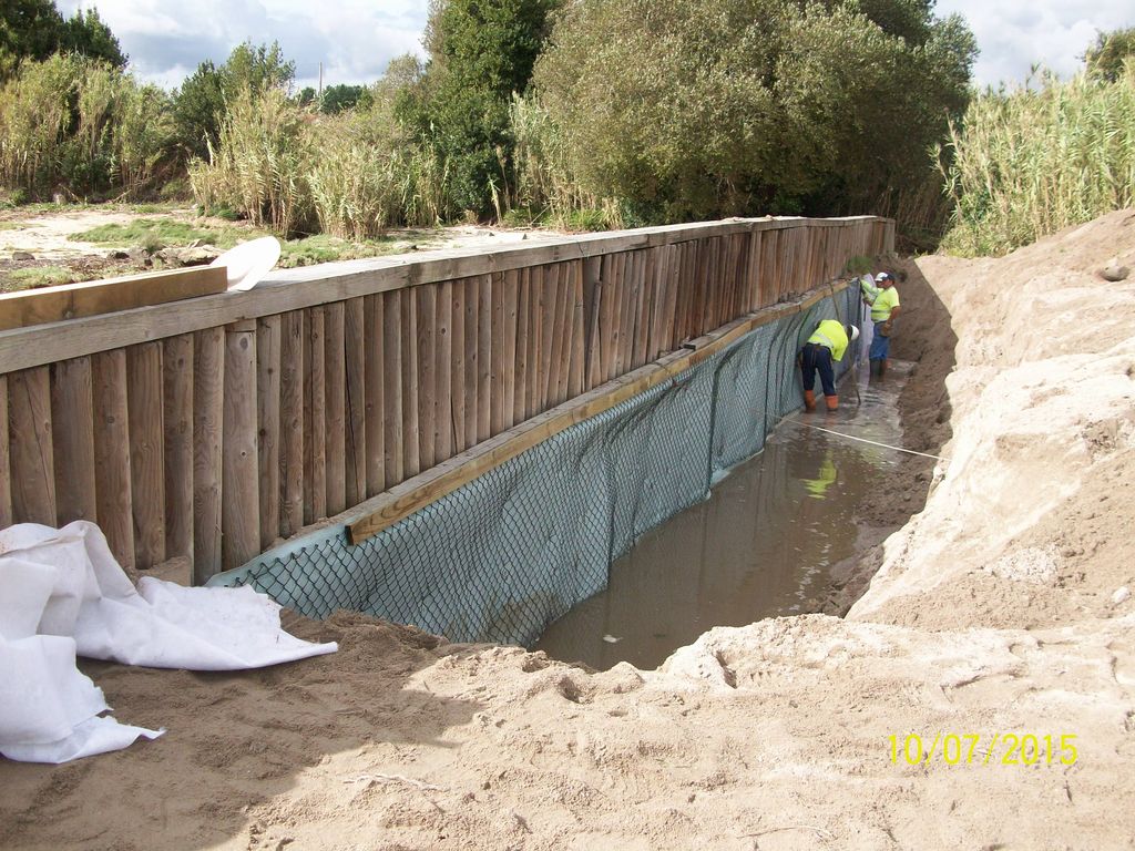 Durante las obras