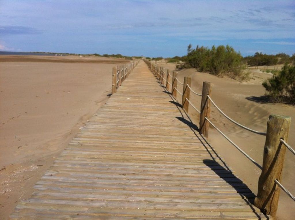 REPERFILADO PLAYA RIOMAR (DELTEBRE) (Durante las obras)