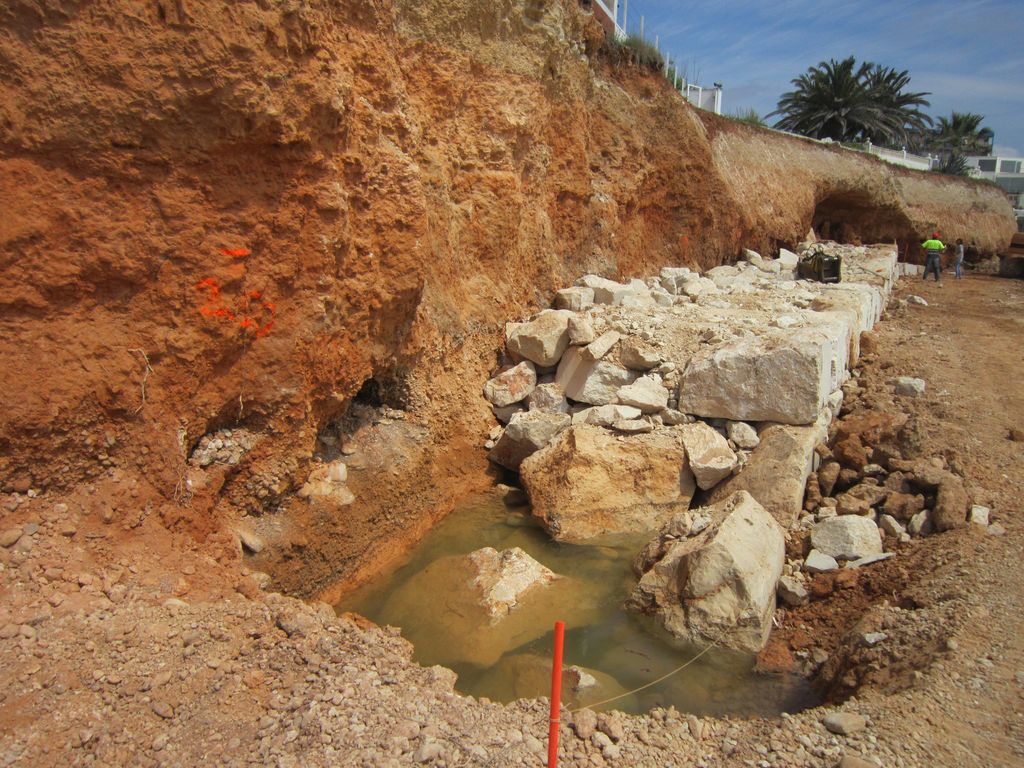 Durante las obras