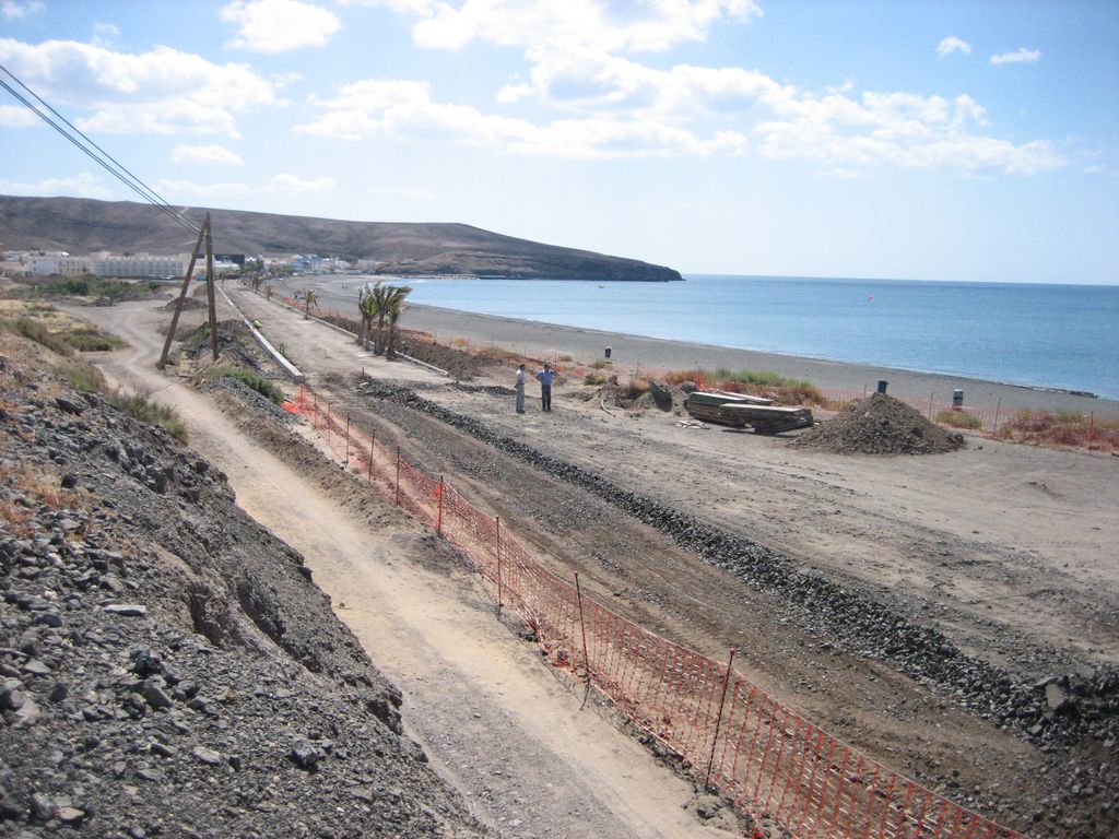 Durante las obras