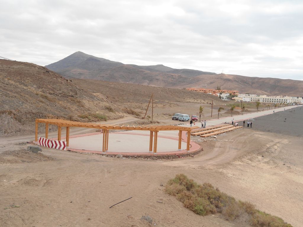 Durante las obras