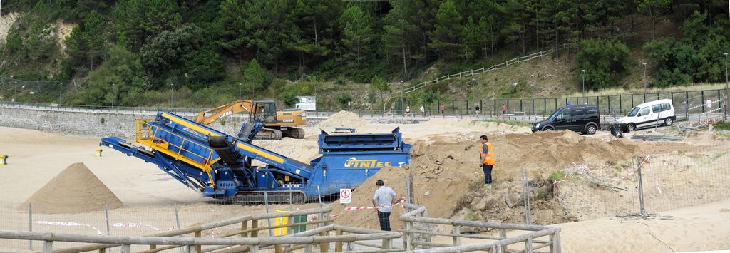 Durante las obras