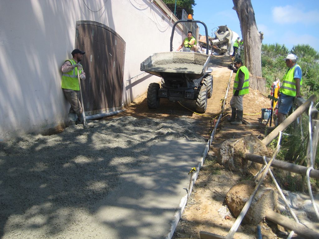 Durante las obras