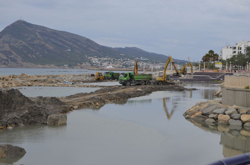 Durante las obras