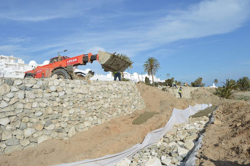 Durante las obras