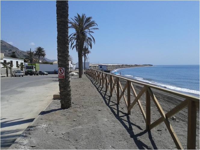 Conservación y mantenimiento 2015 (Antes de las obras). El Pozuelo, T.M. Albuñol