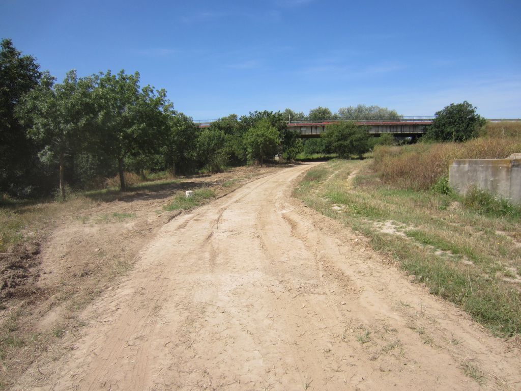 Antes de las obras (Sendero en Alcalá del Río (T.M. Alcalá del Río))