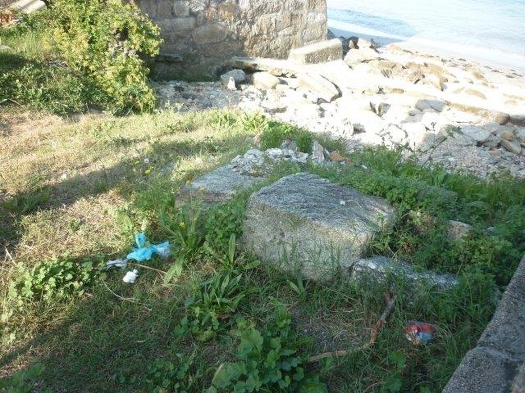 Reparación de rampa en Coruxo (Vigo). Antes de las obras