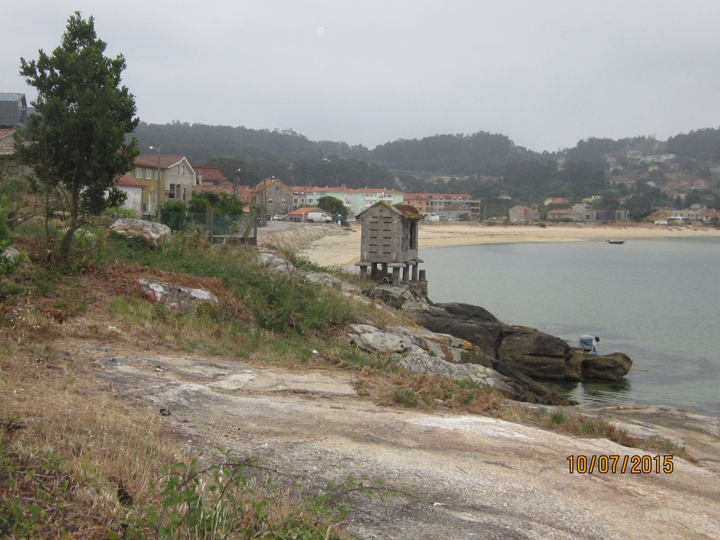 Senda de conexión entre Vilariño y Aldán (T.M. de Cangas). Antes de las obras