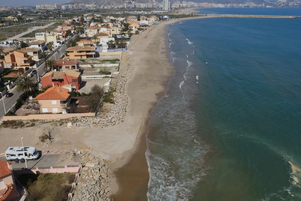 Playa de Marenyet. Después de las obras 