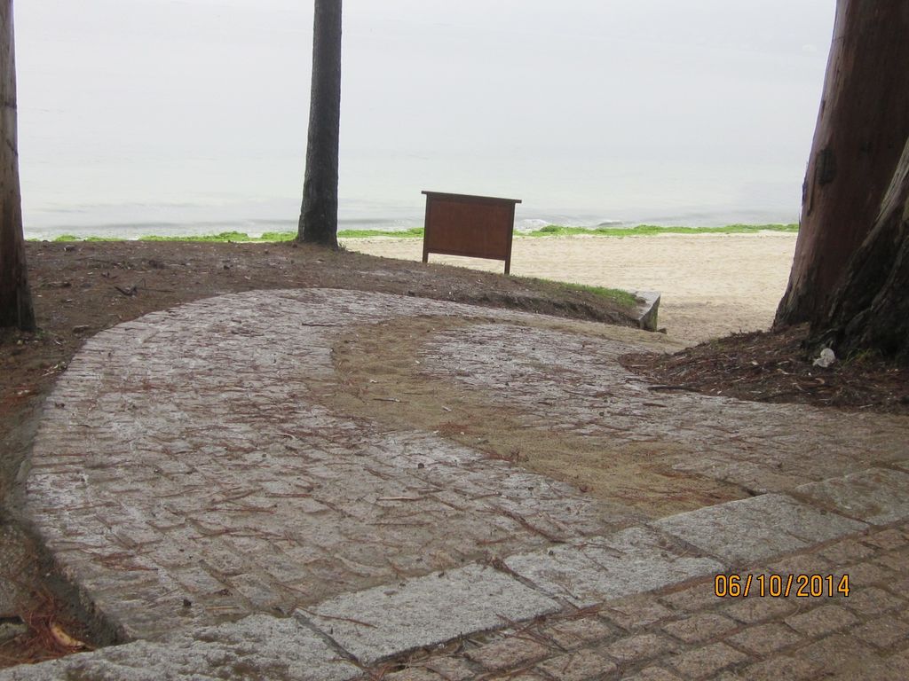 Playa de Cabeceira (T.M. de Poio).  Después de las obras