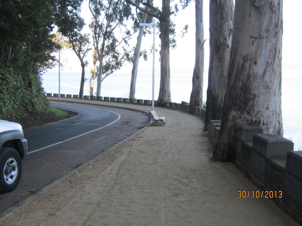 Paseo de Portocelo, Fase 2 (T.M. de Marín).  Después de las obras