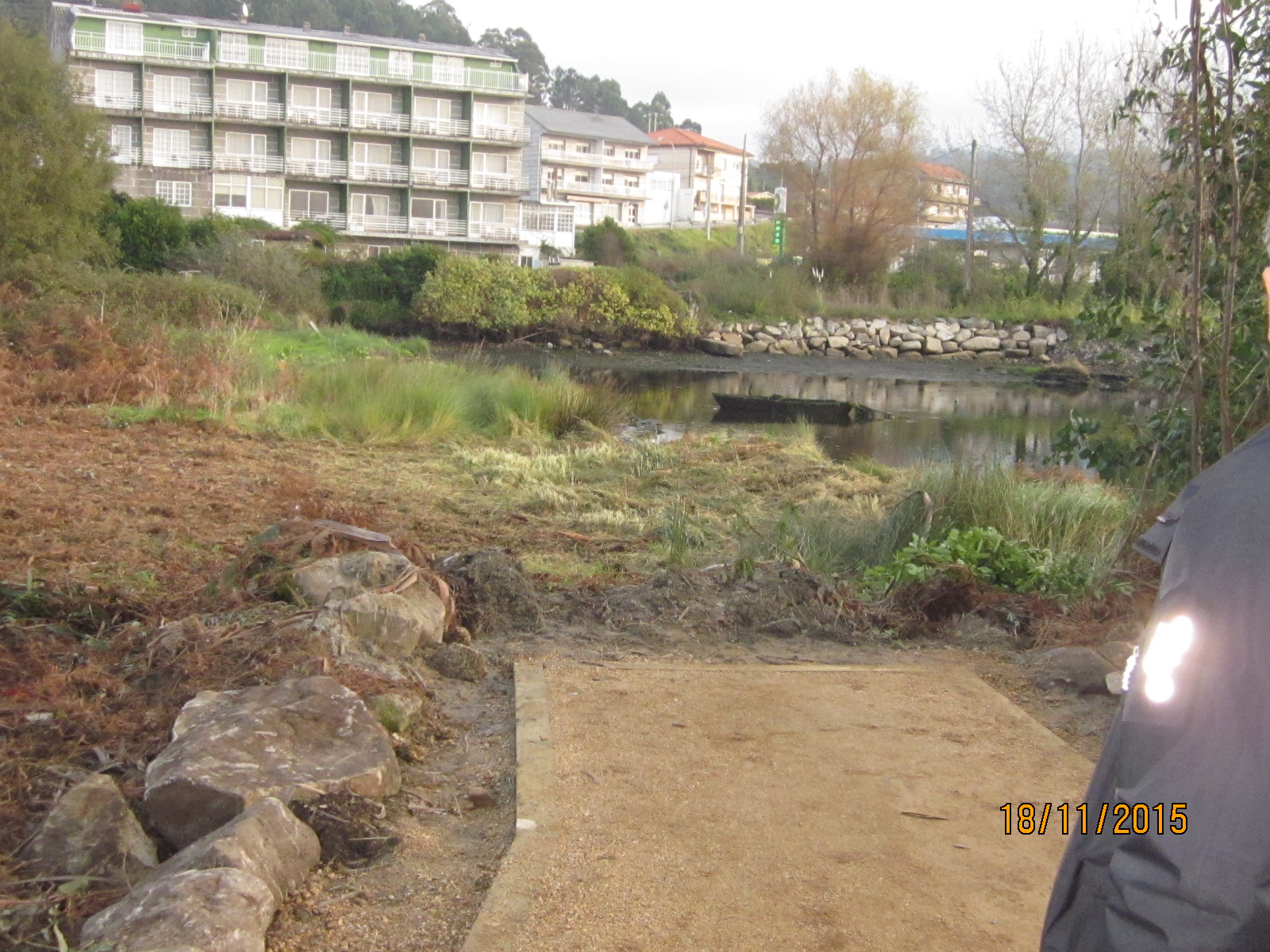 Prolongación de la senda peatonal de Paredes (T.M. de Vilaboa). Después de las obras